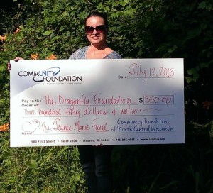 Community Foundation & Jeanie Marie Fund Donation