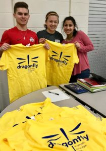 Lakota West Student Sell #GoGold T-shirts for Dragonfly