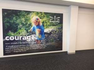 CVG Ad in American Airlines Terminal
