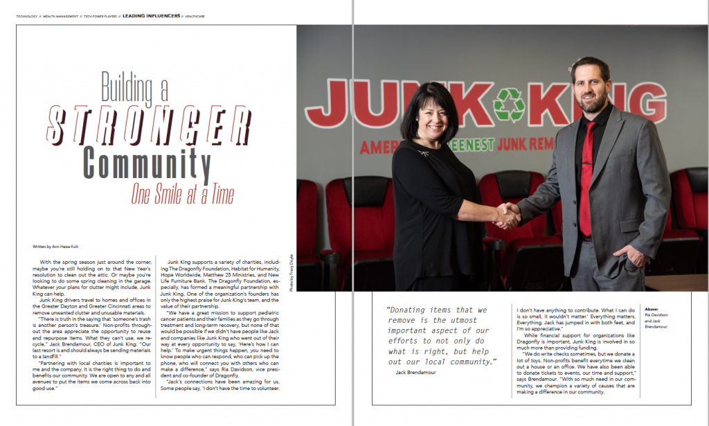 Junk King Article in Venue Magazine